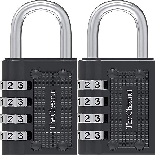 Padlocks with 4 Digit Combination 2 Pack