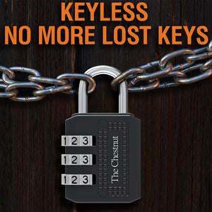 Padlock with 3 Digit Combination